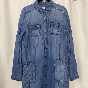 Denim Shirtdress